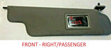1999 FORD PICKUO F150 Front Sun Visor w/ Mirror Interior Passenger Right RH
