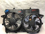 2008 FORD ESCAPE Hybrid Radiator Cooling Dual Fan Motor Assembly Black OEM