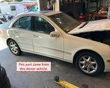MERCEDES Benz C-CLASS Sedan 2001 - 2007 Rear Bumper Cover Assembly Exterior Used