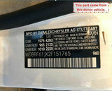 2002 MERCEDES BENZ C-CLASS C240 Front Lower Forward Control Arm Passenger Right