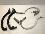 2002 MERCEDES C-CLASS C240 Rear Trunk Lid Hinge Cover & Bracket Right & Left