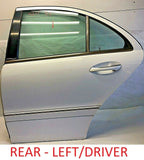 2002 MERCEDES Benz C-CLASS Rear Door Shell Assembly Left Driver Side Used OEM