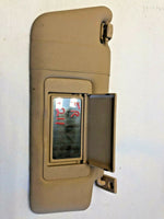 2002 MERCEDES BENZ C-CLASS C240 Front Sun Visor w/ Mirror Passenger Right RH