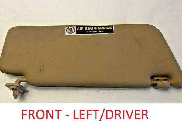 2002 MERCEDES BENZ C-CLASS C240 Front Sun Visor w/ Mirror Driver Left LH