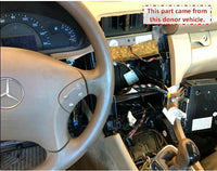 2002 - 2004 MERCEDES BENZ C-CLASS C240 Radio Climate & Hazard Switch Trim Bezel
