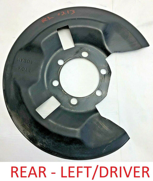 2014 MAZDA 6 GRAND TOURING Rear Brake Backing Plate Dust Shield Passenger Right