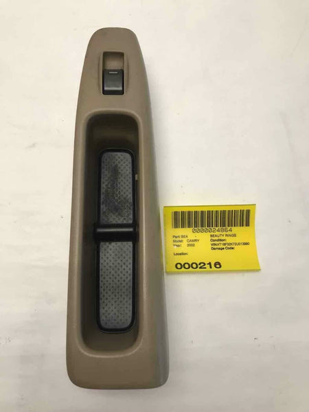 2002 TOYOTA CAMRY Rear Power Window Switch Control Trim Bezel Driver Left LH OEM