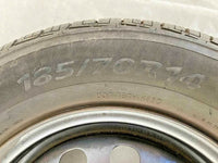HONDA CIVIC 1999 14" Wheel Rim And Tire Steel 185 / 70 R14 Original Used OEM
