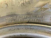 HONDA CIVIC 1999 14" Wheel Rim And Tire Steel 185 / 70 R14 Original Used OEM