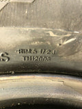 HONDA CIVIC 1999 14" Wheel Rim And Tire Steel 185 / 70 R14 Original Used OEM