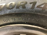 HONDA CIVIC 1999 14" Wheel Rim And Tire Steel 185 / 70 R14 Original Used OEM