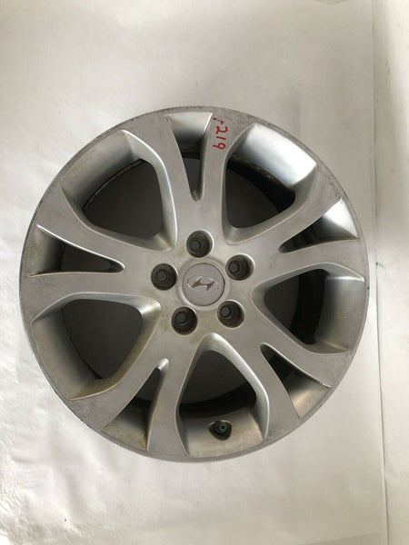 2007 - 2012 HYUNDAI VERACRUZ Spare Wheel Rim Alloy 17x7 10 Spoke Exterior OEM