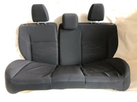 2017 FORD FIESTA Rear Back Upper & Lower Sear Cushion Interior Assembly Cloth