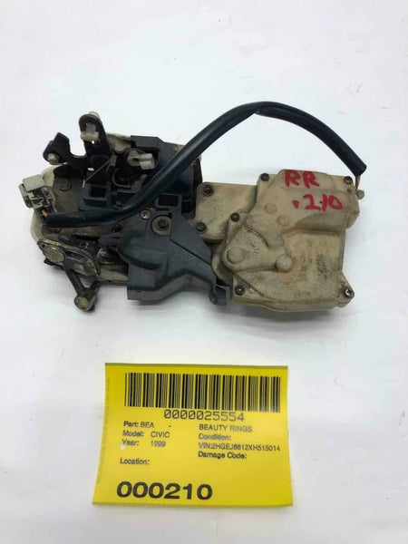 1999 HONDA CIVIC SE Rear Back Door Lock Latch Actuator Passenger Right RH