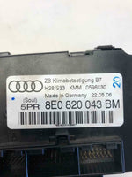2007 AUDI A4 Front HVAC A/C Heater Climate Temperature Control Panel 8E0820043BM