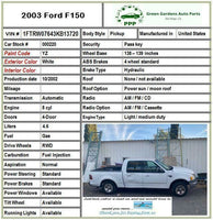 1997 - 2004 FORD PICKUP F150 Engine Alternator 4.6L 4L2U-10316-AA OEM