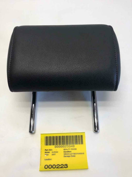2007 AUDI A4 Rear Back Head Rest Interior Headrest Seat Leather Driver Left LH