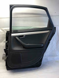 2007 AUDI A4 Rear Right Passenger Side Door Black Fits 2005 - 2008