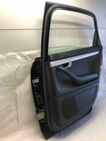 2007 AUDI A4 Rear Right Passenger Side Door Black Fits 2005 - 2008