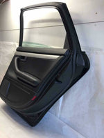 2007 AUDI A4 Rear Right Passenger Side Door Black Fits 2005 - 2008