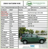 SATURN VUE 2003 Rear Back Door Lock Latch Actuator Right Passenger Side RH