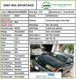 KIA SPORTAGE 2001 2002  A/C Air Condition Heater Vent Front Left Driver Side LH