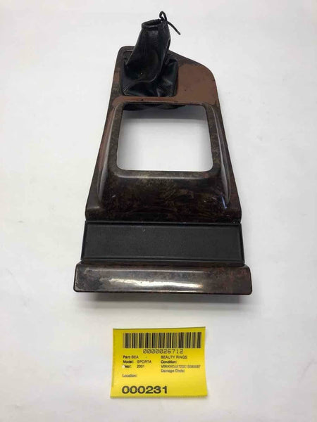 2001 KIA SPORTAGE Front Shifter Trim Bezel Cover w/ Shifter Boot Interior OEM