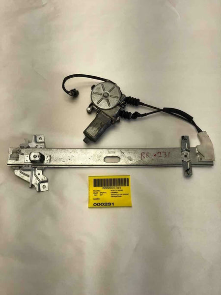 2001 KIA SPORTAGE Rear Door Glass Window Regulator w/ Motor Passenger Right RH