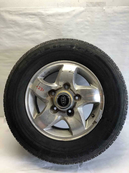 KIA SPORTAGE 2001 Wheel & Tire 15x6 5 Spokes P205 / 75R-15 97T Radial Tubeless