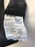 2018 NISSAN VERSA NOTE Rear Back Seat Belt Safety Seatbelt Interior Driver Left