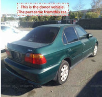 2000 HONDA CIVIC Rear Back Door Glass Window w/ Privacy Tint Passenger Right RH