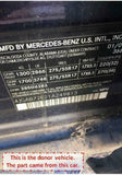 1998 - 2005 MERCEDES BENZ ML430 Body Computer Control Transfer Case Module BCM