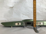 2008 FORD ESCAPE Rear Back Trunk Lid Gate Chrome Molding Trim Panel Green