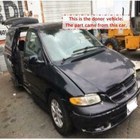 DODGE CARAVAN 2000 Front Sun Visor With Mirror Illumination Right Side