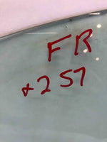 2004 VOLKSWAGEN PASSAT GL Front Door Glass Window Passenger Right Exterior RH