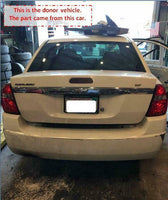 2004 - 2008 CHEVROLET MALIBU Rear Back Bumper Skin Cover White