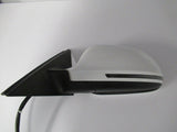 2009 AUDI A4 White Side View Mirror Door Assembly W/ Signal Left Side Light OEM