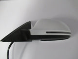 2009 AUDI A4 White Side View Mirror Door Assembly W/ Signal Left Side Light OEM
