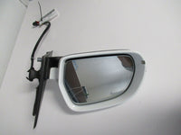 2009 AUDI A4 White Side View Mirror Door Assembly W/ Signal Left Side Light OEM