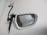 2009 AUDI A4 White Side View Mirror Door Assembly W/ Signal Left Side Light OEM