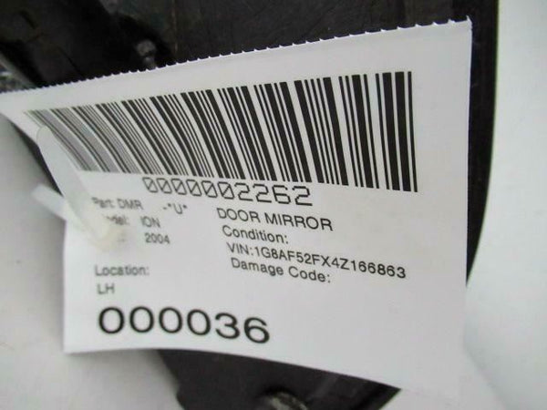 2003 - 2007 SATURN ION 1 Front Power Door Mirror Wing Driver Left Exterior OEM