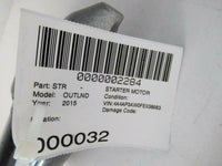 MITSUBISHI OUTLANDER 2015 SE ES and Limited Sport Starter Motor 2.4L Engine OEM