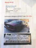 2002 SATURN S SERIES Front Headrest Cloth Gray Right Side Or Left Side Headrest