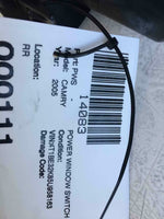 2005 TOYOTA CAMRY Rear Right Passenger Power Window and Door Lock Switch OEM