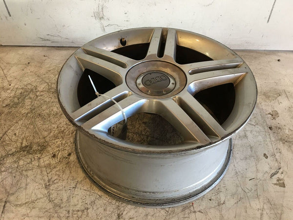 2007 AUDI A4 17" Wheel Rim 17x7-1/2 Aluminum Alloy 10 Spokes 5 Double Exterior