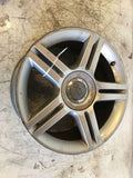 2007 AUDI A4 17" Wheel Rim 17x7-1/2 Aluminum Alloy 10 Spokes 5 Double Exterior