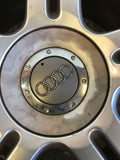 2007 AUDI A4 17" Wheel Rim 17x7-1/2 Aluminum Alloy 10 Spokes 5 Double Exterior