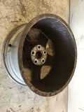 2007 AUDI A4 17" Wheel Rim 17x7-1/2 Aluminum Alloy 10 Spokes 5 Double Exterior