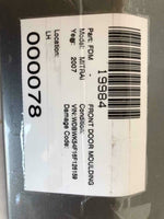 2007 MITSUBISHI RAIDER Front Door Moulding Molding Left Driver Side 5KB21TRMAB