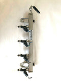 2011 - 2017 FORD FIESTA 1.6L 4 Cyl Fuel Delivery Rail With Injectors Set of 4 M